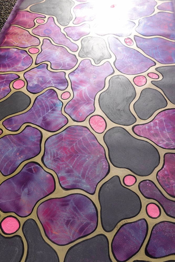 Cubism A1431 - abstract painting on XXL canvas