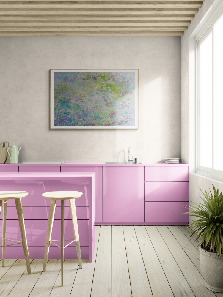 Pale Blue Waterliles 