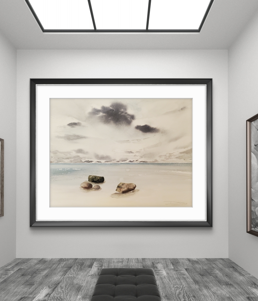 Four Stones, Four Stories - Coastal Blue