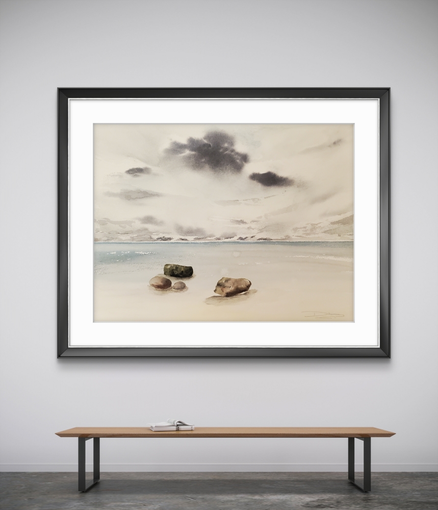 Four Stones, Four Stories - Coastal Blue