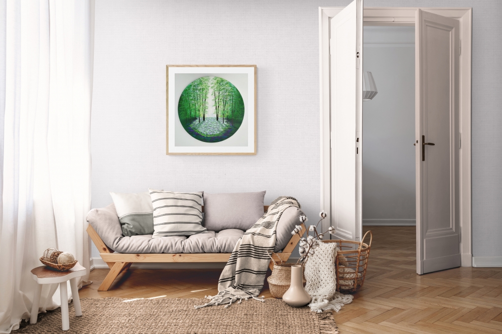 Emerald and Evergreen Wood