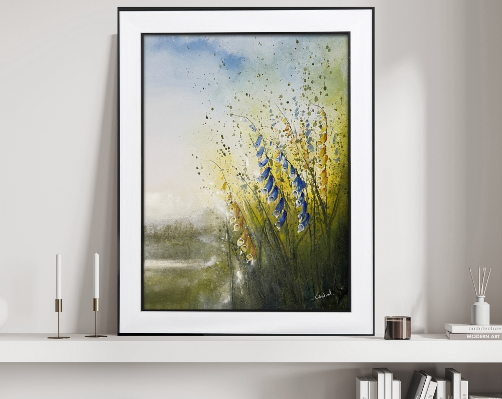 Everlasting Flowers - Foxgloves Landscape