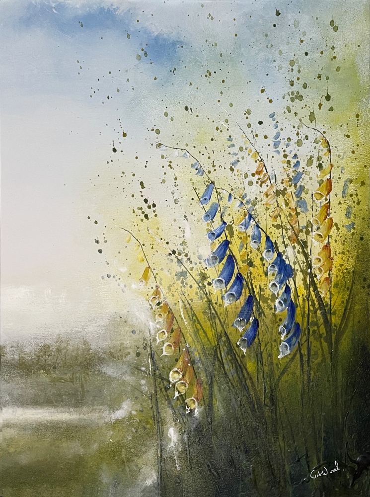 Everlasting Flowers - Foxgloves Landscape