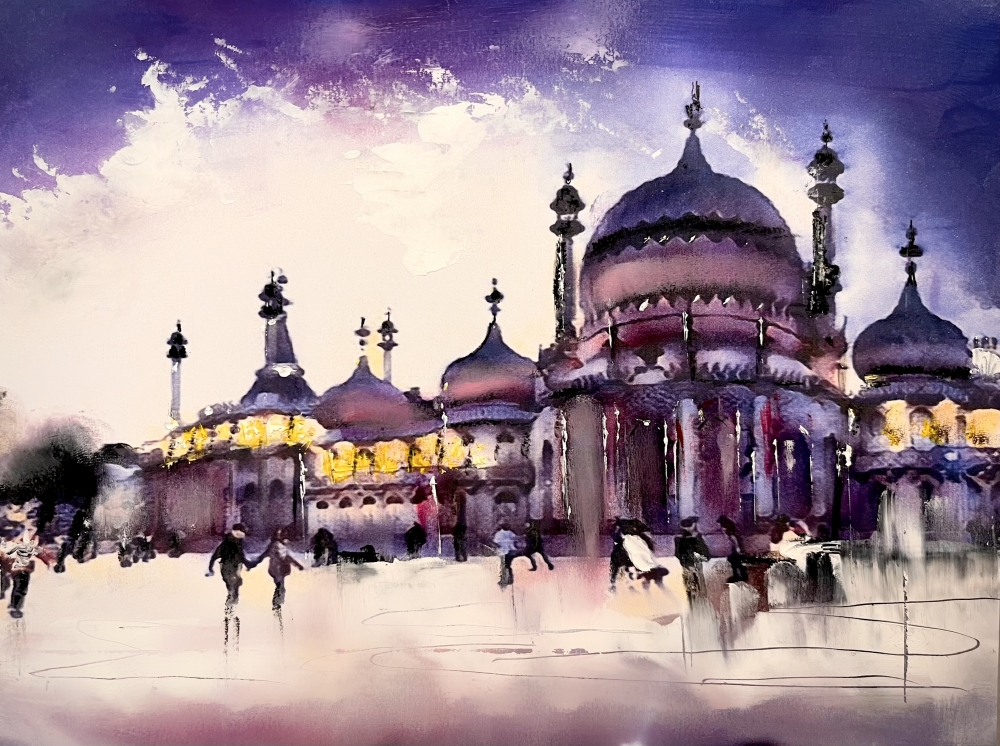 Purple Ice - Royal Pavilion Brighton 
