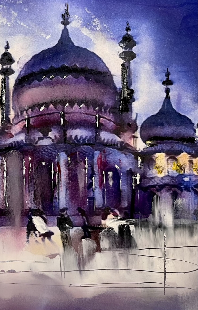 Purple Ice - Royal Pavilion Brighton 
