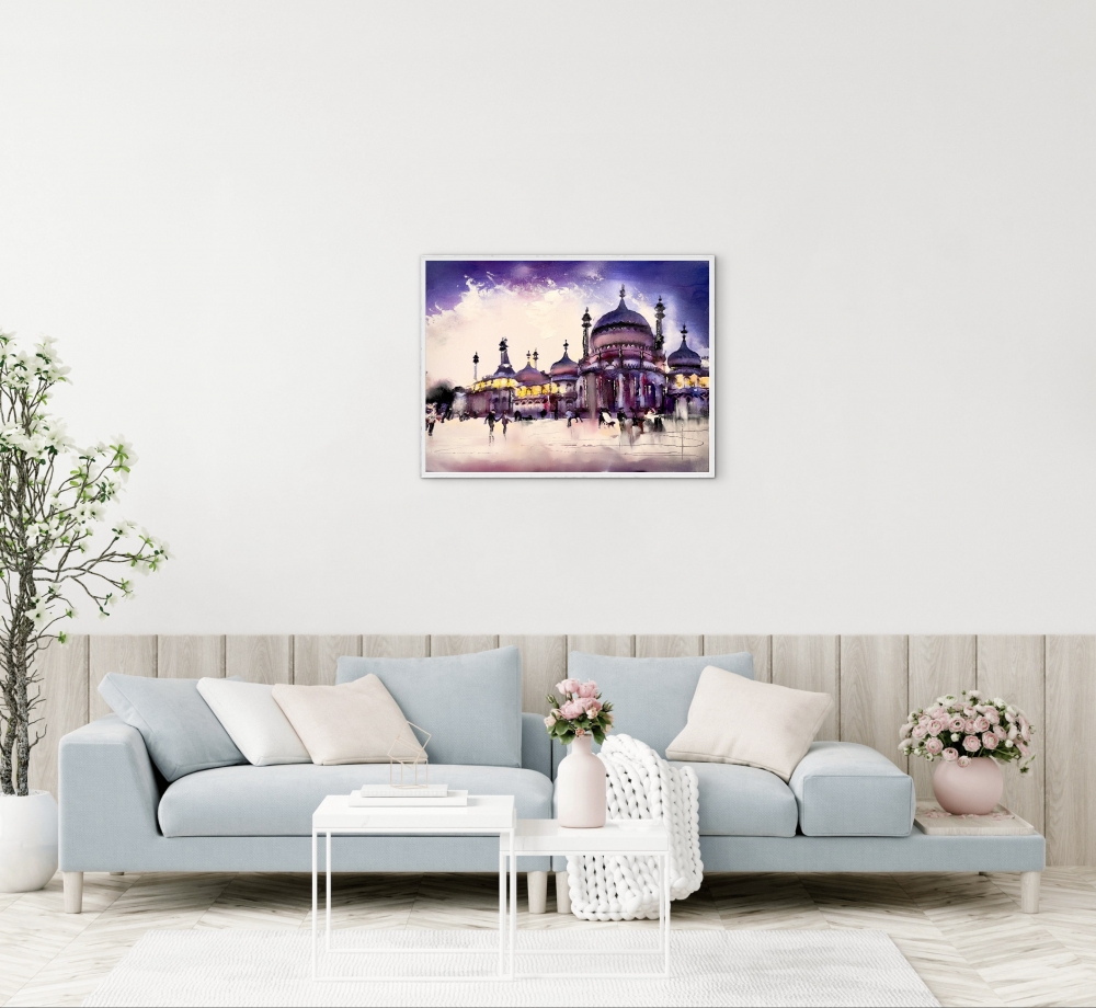 Purple Ice - Royal Pavilion Brighton 