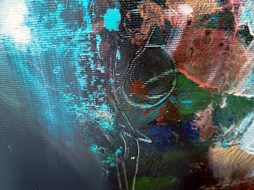 The mountain whispering in the air