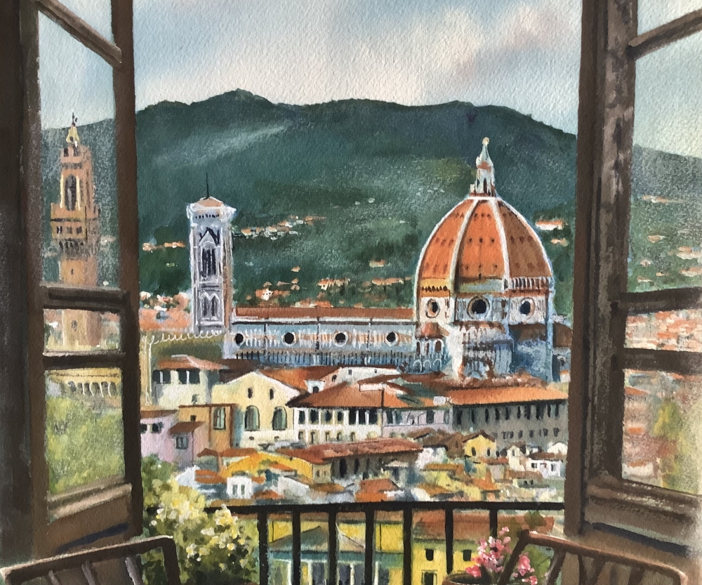 A View From A Window, Florence