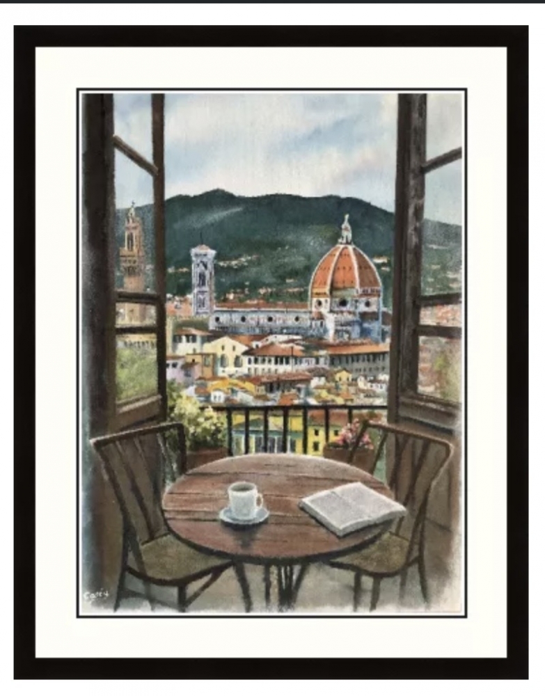 A View From A Window, Florence