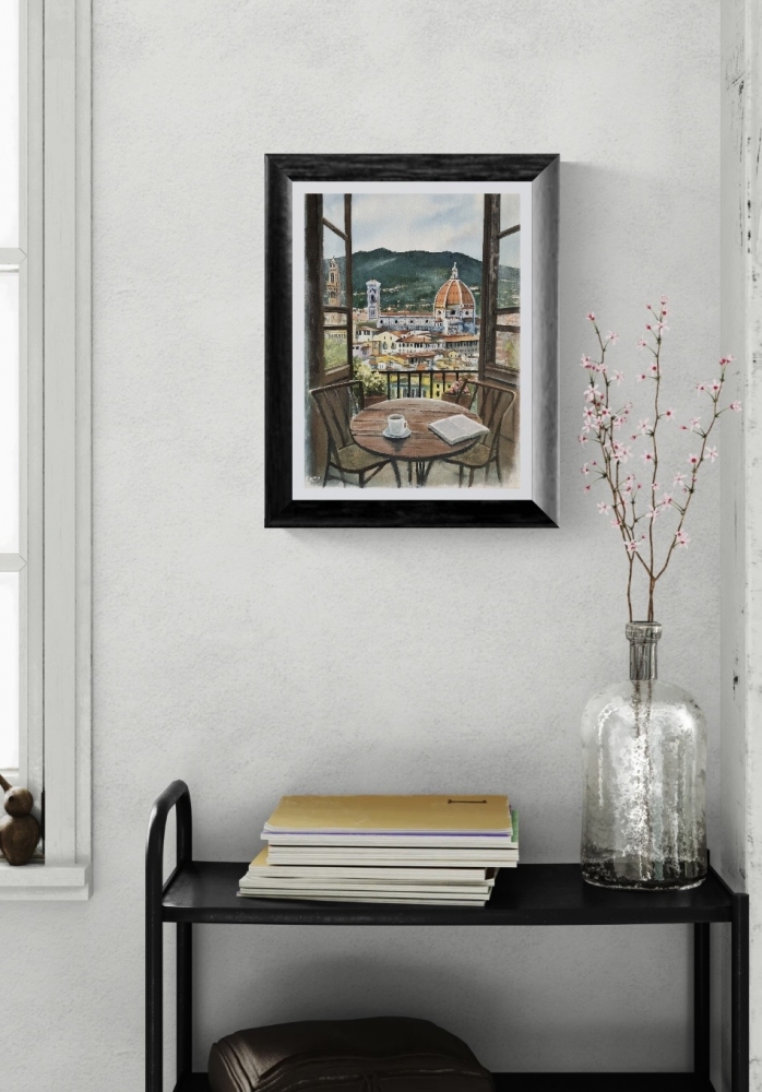 A View From A Window, Florence