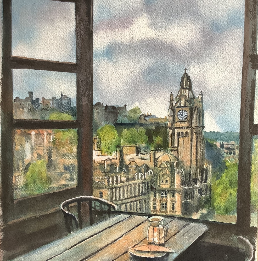 A view from my window, Edinburgh castle #2