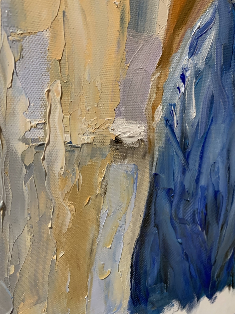 Woman, lost in thoughts.