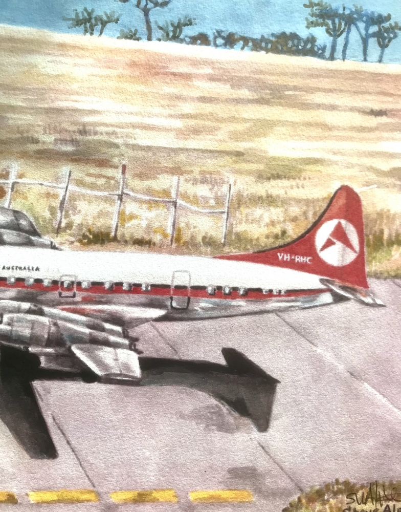 OUTBACK ADVENTURE-ANSETT LOCKHEED ELECTRA L188-A