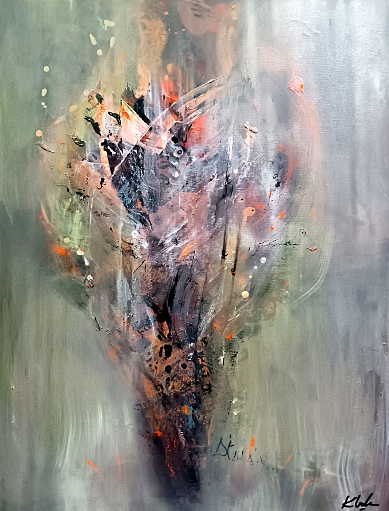 Floral singularity from the series Kafkian eternity with flowers at 7 PM