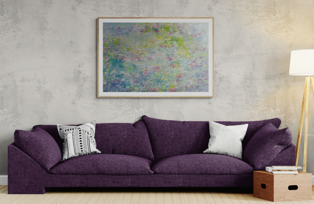 Pale Blue Waterliles 