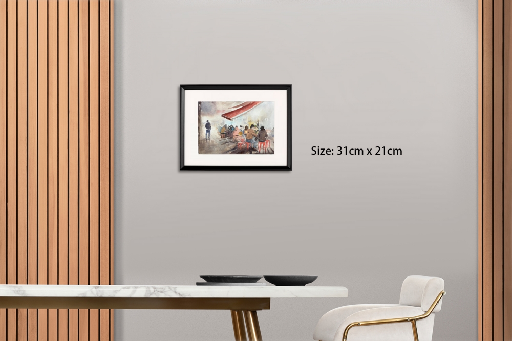 Hong Kong Night Market Warmth