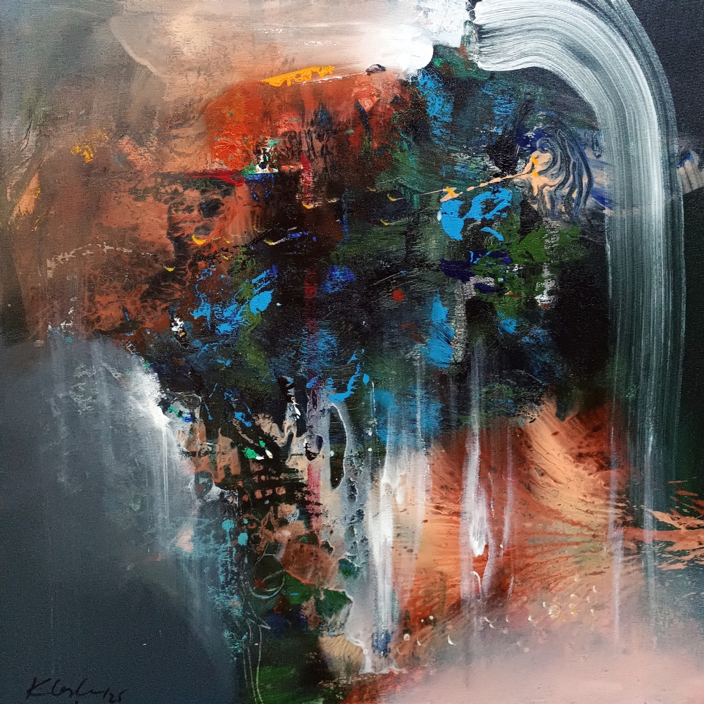 The mountain whispering in the air