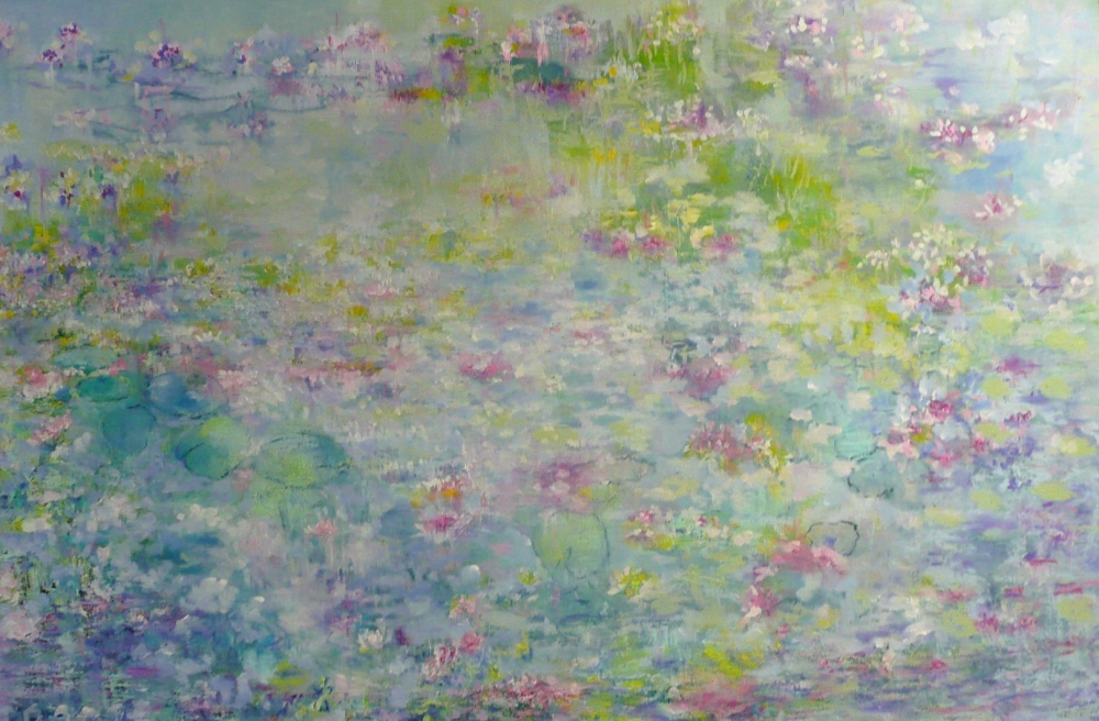 Pale Blue Waterliles 