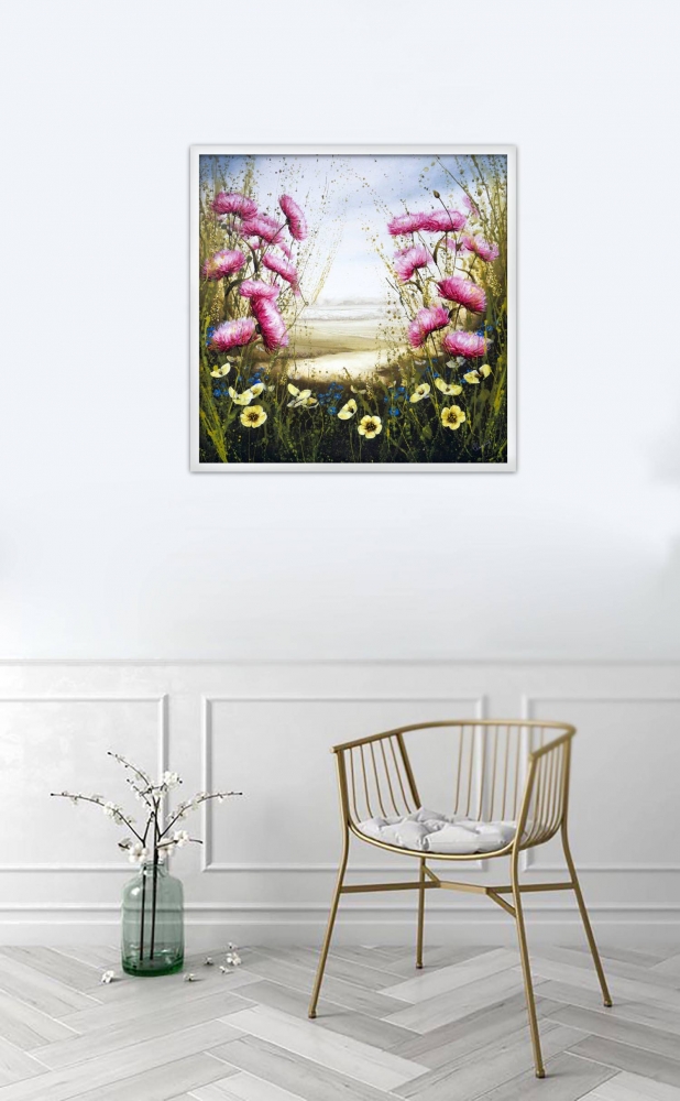 Simply Delightful Pink Flowers i