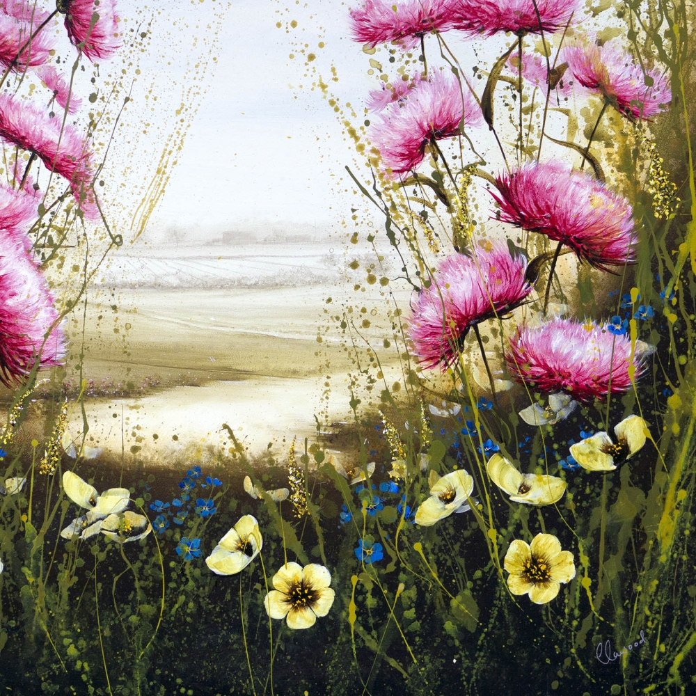 Simply Delightful Pink Flowers i