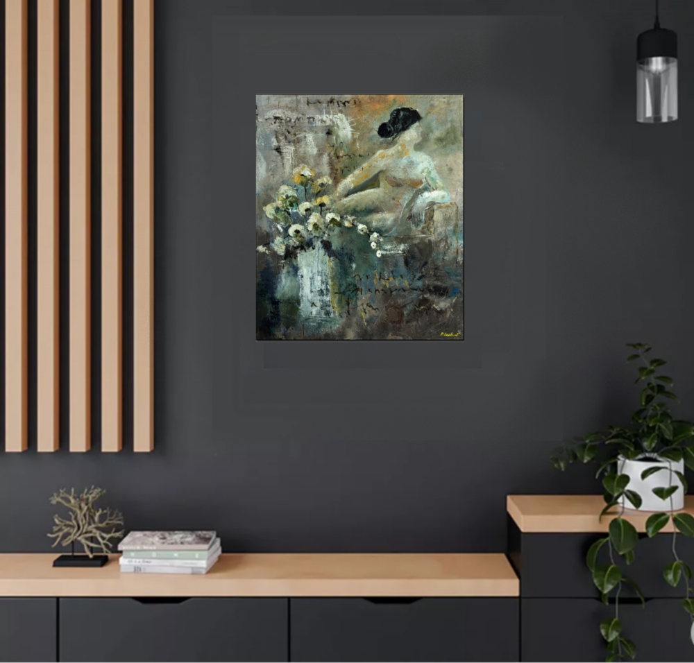 The lazy afternoon of Roman lady 