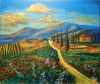 Tuscany landscape 