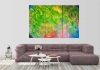 Green Energy, Acrylic on canvas, 36X54 inch, 91.5X137.5 cm SKU 1030