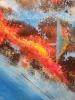 Earth, fire, air and water, acrylic on canvas, 24X48 inch SKU 1059 