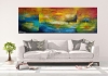 Day, night and Four Seasons Vivaldi, Acrylic on canvas, 24x72 inch, SKU 1062 