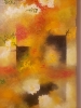 Fire, hot, air, acrylic on canvas, 12x36 inch, SKU 1132 