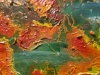 Golden autumn, mixed media, acrylic on canvas, 12x36 inch, 30.5x91.5 cm, SKU 1193 