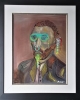 Van Gogh, oil on canvas, with frame, 14x18X1 inch, SKU 3044 