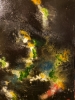 1 Million light years Galaxy, Oil on plywood, 24x48 inch, SKU 3057