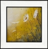 Daisy flowers - misty yellow