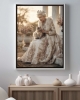 Queen DS0802D - print on  canvas in floating frame