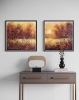 Whispers Of Autumn Light - Diptych