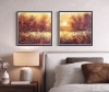 Whispers Of Autumn Light - Diptych