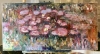 Secret of Pink Waterlilies Original Oil Painting • 40×80 cm
