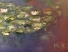 Pond Harmony — Original 80×120 cm Oil Painting on Canvas