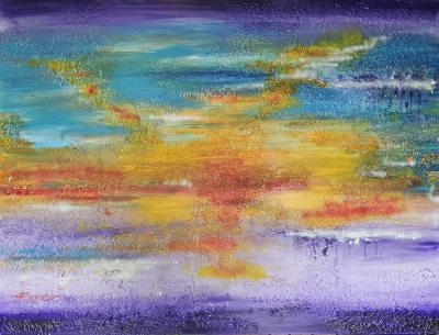 Hot hot hot my dear acrylic on canvas, 36X48 inch 91.5X122 cm SKU 1200 
