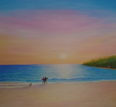 Sunset beach 