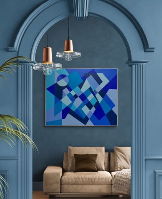 Blue Geometry 