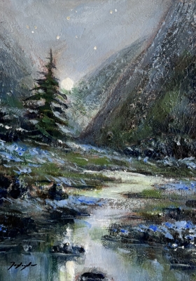 Stepping Into Moonlight - Glencoe