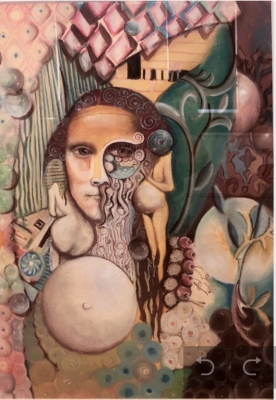 Mona meets Klimt