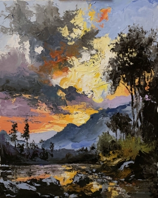 The Burning Sky.