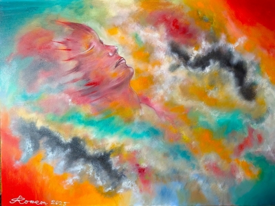 Et Dieu… créa la femme, Huile sur toile, 36x48 inch, 92,5x122,5 cm, SKU 3088 