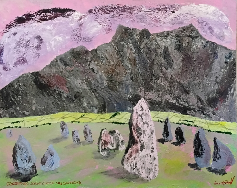 CASTLERIGG STONE CIRCLE AND BLENCATHRA