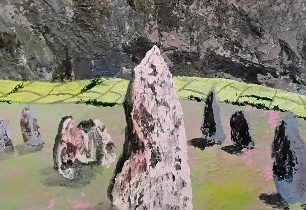 CASTLERIGG STONE CIRCLE AND BLENCATHRA