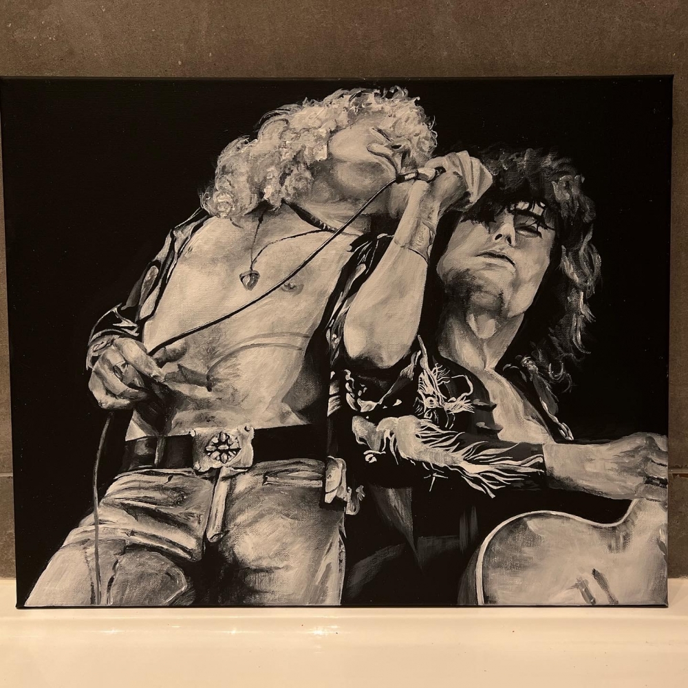 Led Zeppelin - Robert Plant and Jimmy Page