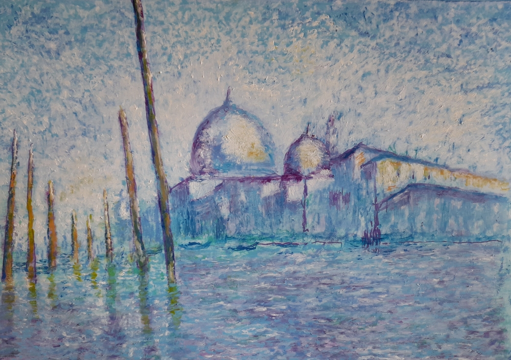 Homage to Monet on Venice